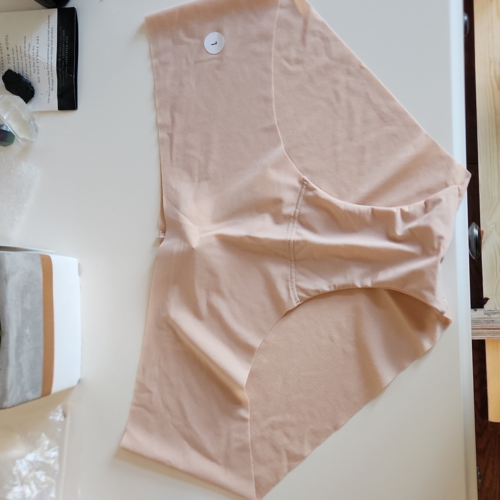 Beige Hiphugger Panties
